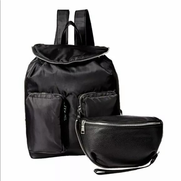 Bags | Steve Madden Bboomer Backpack W Removable Belt Bag  display picture 3